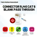 連接器 RJ45 CAT 6 空白直通連接器 RJ45 CAT6 NET20-CON