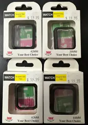 Goospery Apple Watch Tempered Glass Case