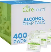 Alcohol Wipes 400Ct - 70% Isopropyl Prep Pads, Sterilized 2-Ply Swabs