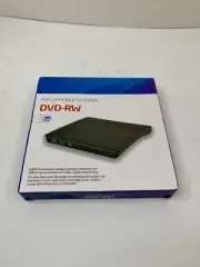 Pop-Up Mobile External DVD-RW Drive USB 2/3.0 up to 5Gbps Windows, Linux, Mac OS