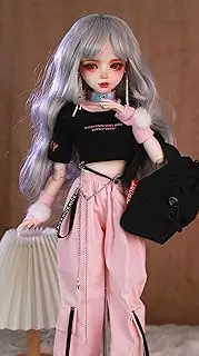 VLEYAN BJD Doll 1/3: Hand-Painted Doll 1/3, Sports Girl, 22 Inches, Girls (Makeup Style A)