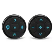 XJ - 3 2PCS Universal Car Steering Wheel Controllers 10-key Control Blue Backlight for DVD Player
