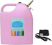 Portable Balloon Air Pump with Shoulder Bag, Rechargable Long Balloon Air Inflator, for Birthday Party,Wedding,Activities,Festival Decoration Pink