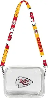 Littlearth Kansas City Chiefs NFL Clear Fanny Fan Purse