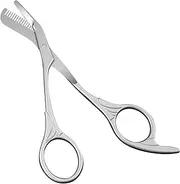 Eyebrow Grooming Shear Scissor,Reusable Lash Scissors | Stainless Steel Makeup Accessories, Portable Shaping Tool for Men, Women