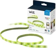 WiZ LED Light Strip Starter Kit, 2 m, Wi-Fi, Voice Control, Energy Efficient
