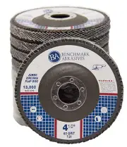 100 Pack 4.5” x 7/8" Jumbo 60 Grit Zirconia Flap Disc Grinding Wheels T29