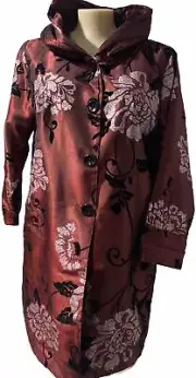 TS TAKING SHAPE plus size M / 20 Orient Jacquard Opera Coat Jacket NWT