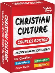 Christian Culture Couples Edition NEW CARD Game Conversation Starters Ages 18+