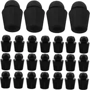 BESTOYARD 50Pcs Rubber Edge Protector for Car Doors Cushion Bumper Easy Installation Trim Compatible with and Door Buffer Blocks