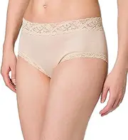 [Hanro] Women's Moments Full Brief Panty, Skin, Medium