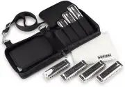 SUZUKI 10-hole harmonica set M-20 7-piece set M-20-7SET: