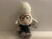 Disney Zootopia Lamb Plush Assistant Mayor Bellwether Sheep 9" With Tags TOMY