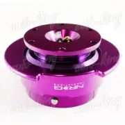 NRG PURPLE SRK-250PP BALL LOCKING STEERING WHEEL GEN 2.5 QUICK RELEASE ADAPTER