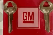 Vintage GM General Motors Key Blanks Uncut Groove 15 Briggs & Stratton