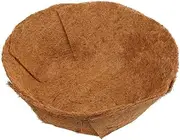 Coco Liner for Hanging Basket, 24 Inch Coco Fiber Replacement Liners Pads for Planter Basket - Round