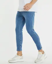 [Kiss Chacey] K4 Cropped Jeans Silverlake Blue 30