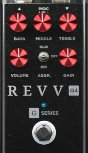 New Revv Amplification G4 Black Sparkle Distortion Rev 0628504620694