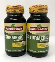 Nature Made Turmeric Curcumin 500 Milligram 60 Capsules (Pack of 2)