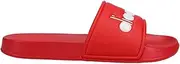 [Diadora] Kids Boys Serifos 90 Gs Slide Sandals Casual - Red - Size 6 M