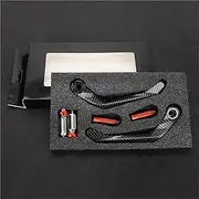 Clutch Lever Protection Motorcycle Hand Guard Protector Parts Handlebar Brake Clutch Lever for Y&amaha XVS1300 XVS950A for V-Star 2007-2016(Orange B)