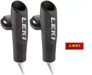 Leki Nordic Walking Speed Tip (Pair, 2 Lace) - For Replace with Instructions
