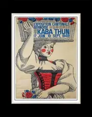 1949 Bernese Cantonal Exhibition Kaba Thun - Matted for 11x14 Frame