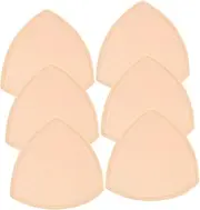 KALLORY Thick Triangle Bra Pads for Women Set-in Shoulder Pads Swimsuit Cups Breathable for Bathing Suit Underwear