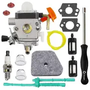 Carburetor Kit for FS90 FS110 HT101 FS130 FS100 KM110R KM130 HL100 HT100 FS130R FS87 FS100R HL90 Photo Color