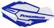 Powermadd Sentinel Handguards Blue/White #34421