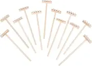 12pcs Sand Rake Small Rake Sandbox Desktop Zen Garden Tool Trinkets Miniature Rake Zen Out Door Decor Micro Zen Garden Accessories Mini Sand Garden Outdoor Bamboo