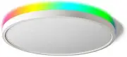 Alexa Ceiling Light Smart, Wifi, Compatible with Google, 15.8 Inch Modern Dimmab