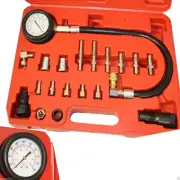 Diesel Engine Compression Cylinder Pressure Tester Gauge Kit 0-1000psi TU 15