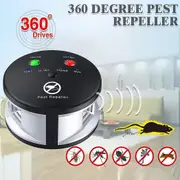 360 Degree Indoor Ultrasonic Pest Repeller Pest Repeller Ultrasonic Pest Repeller EU Adapter