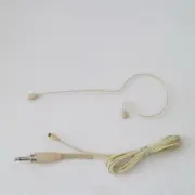 Pro Ear Headset Microphone for Wireless BletPack 3.5mm Lock Detachable Cable