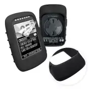 TUFF LUV Silicone Gel Skin Case Cover for Wahoo Elemnt Bolt 1 & 2 - Black