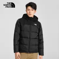 在飛比找momo購物網優惠-【The North Face 官方旗艦】北面男款黑色防潑水