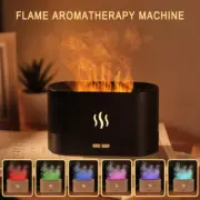 Flame Humidifier Aromatherapy Atomizer Air Ultrasonic Ambient Humidifier Light