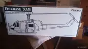 Vintage Firebase 'nam Uh-1c Huey Hog Army 1/48 Mib Corgi 2001