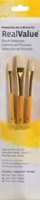 Princeton Real Value Paint 9104 Brush Set - 3 Pack