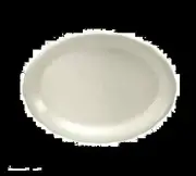 Oneida F1560018360 Manhattan Cream White 11.63"x8.88" Porcelain Platter- 1 Doz