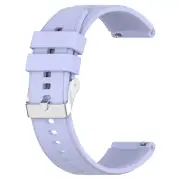 20mm Silver Buckles Watch Strap for Huawei gt3 pro 43mmHuawei GT3 42mm GT2 42MM