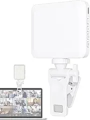 Portable Video Lights, Adjustable Brightness Selfie Light, Dimmable Selfie Light with 3 Light Modes, Video Recording Phone Light, Rechargeable Phone Light for Hone Tablet Laptop Zoom Meeting.
