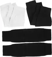 PartyKindom Skiing Shin Guards Socks Boys Shin Guard Socks Sock Sleeve Soccer Shin Sleeves for Football Leg Guards Youth Boys Shin Guards