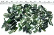 102 Cts Beautiful Natural Green Color Tourmaline Crystals Very Nice Quality Lot