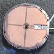 Citizen Eco-Drive E001 Solar Quartz Watch Movement Day Date at 3