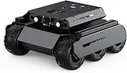 Waveshare UGV Rover Open-Source 6 Wheels 4WD AI Robot, Compatible with Raspberry Pi 5, Dual Controllers, Computer Vision, PI5-4GB