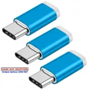 High Data Transmission Speed 3x Micro to Type C USB 3.1 Adaptor Converter Phone