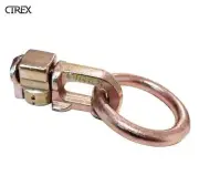 Anchor Track Double Stud Fitting W O Ring Tie Down point BS 6000 lbs 2750 kg