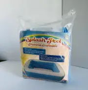 2 Ring 47 Inch Inflatable Rectangular Splash Pool Blue New Sealed